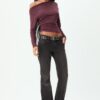 Top con scollo asimmetrico