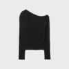 Top con scollo asimmetrico