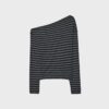 Top con scollo asimmetrico