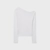 Top con scollo asimmetrico