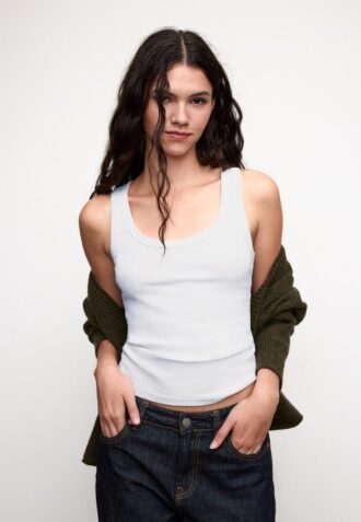 Top con spalline Basic