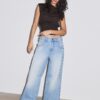 Top in maglia con fascia Top in maglia con fascia