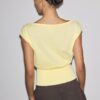 Top in maglia con fascia Top in maglia con fascia