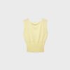 Top in maglia con fascia Top in maglia con fascia