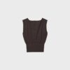 Top in maglia con fascia Top in maglia con fascia