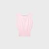 Top in maglia con fascia