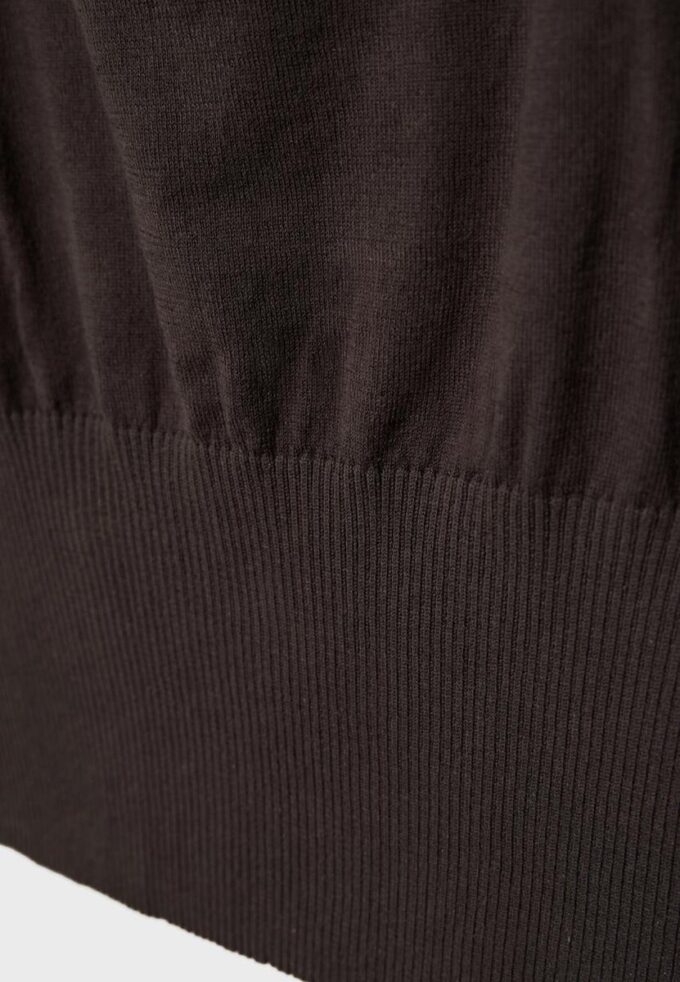 Top in maglia con fascia Top in maglia con fascia