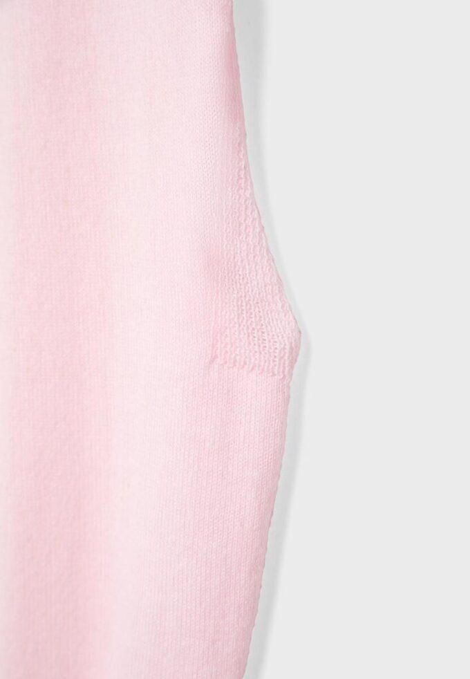 Top in maglia con fascia