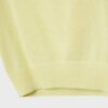 Top in maglia rustica con scollo a barchetta