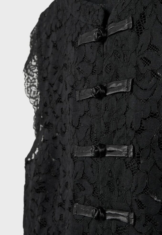 Top Qipao in pizzo Top Qipao in pizzo