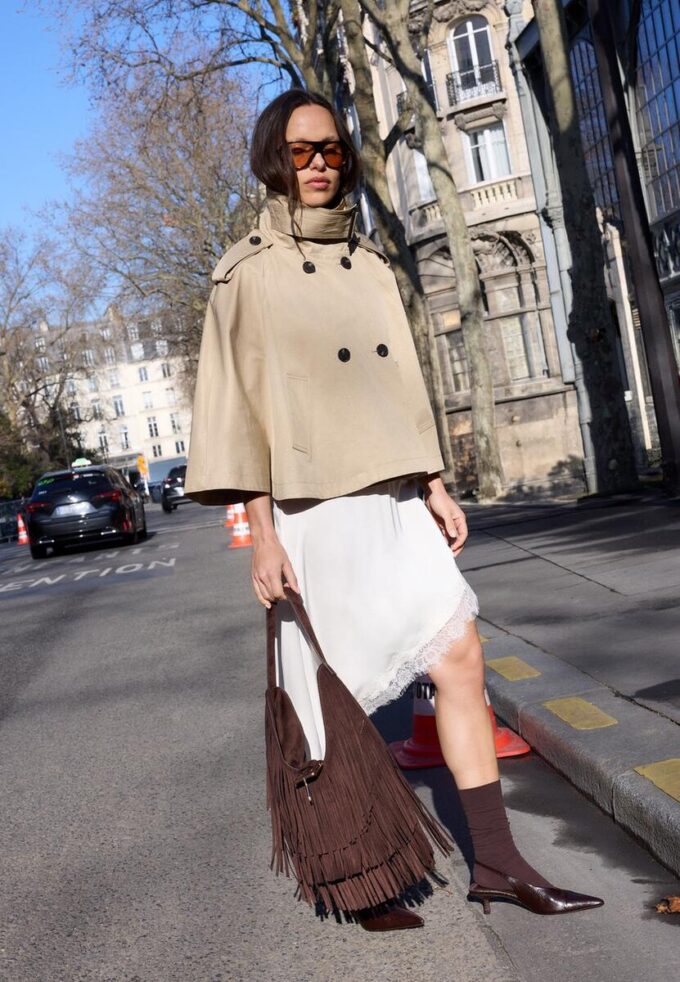 Trench a mantella Trench a mantella