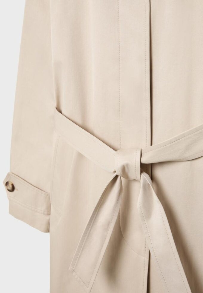 Trench lungo monopetto Trench lungo monopetto