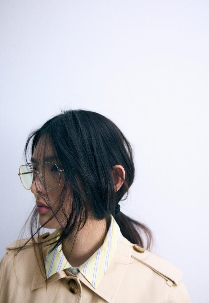 Trench lungo monopetto Trench lungo monopetto