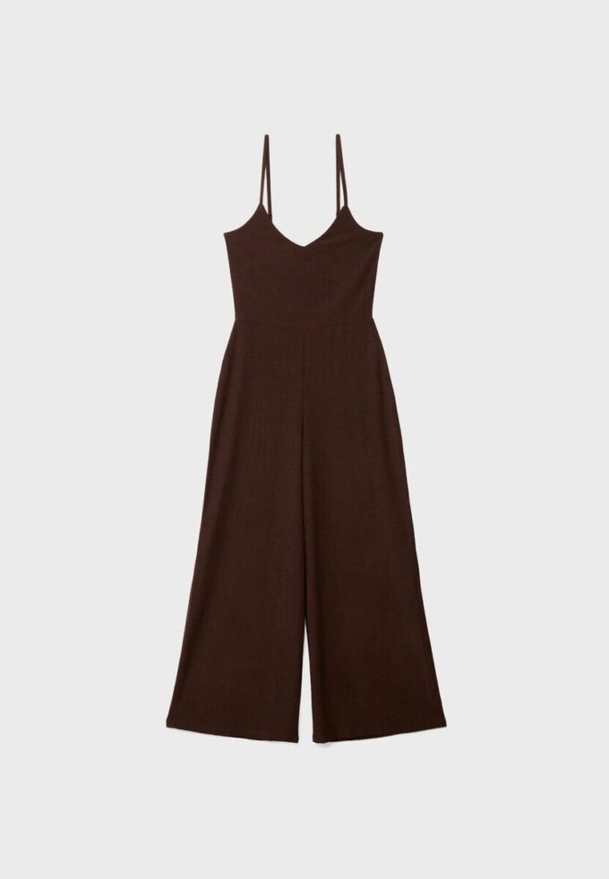 Tuta fluida con spalline