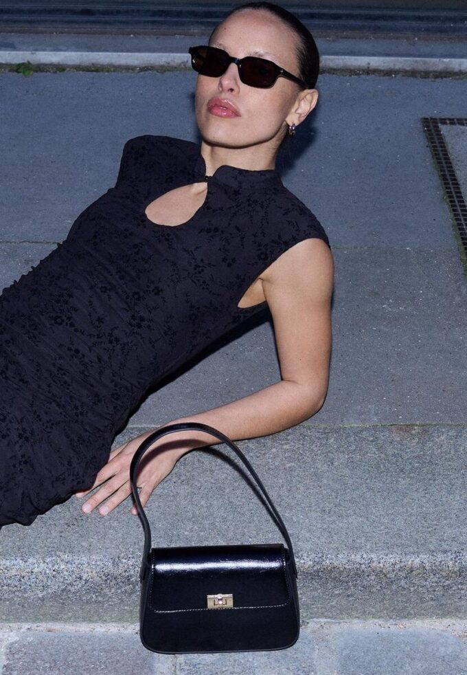 Vestito corto stile qipao