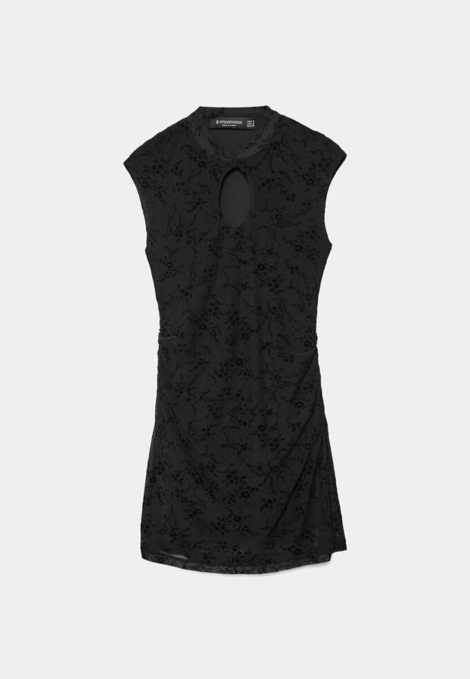 Vestito corto stile qipao